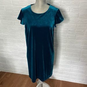 Cynthia Rowley  Crushed Velvet Dress size M